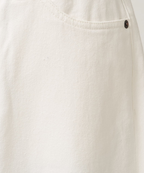 collex(コレックス)の「定番人気!美シルエット セミワイドデニム2(デニムパンツ・レディース・ホワイト/ネイビー/ブルー・1/2/3)」の22枚目の写真