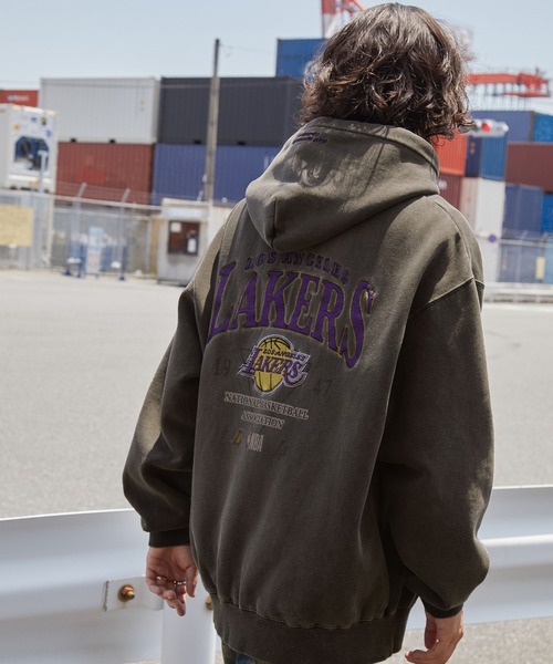 NBAチームロゴ刺繍フード付きスウェット NBAチームロゴ刺繍フード付きスウェット NBAチームロゴ刺繍