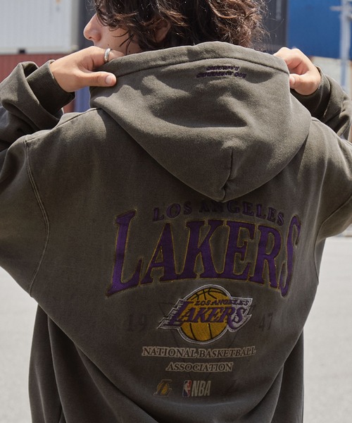 NBAチームロゴ刺繍フード付きスウェット NBAチームロゴ刺繍フード付きスウェット NBAチームロゴ刺繍