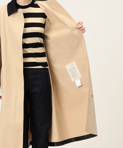 MACKINTOSH ベージュ ステンカラーコートtomorrow l TOMORROWLAND ステンカラーコート コート 「別注」MACKINTOSH