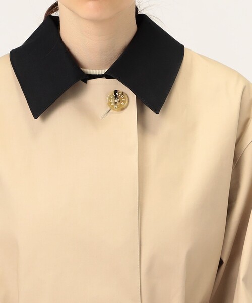 Mackintosh（マッキントッシュ）の「MACKINTOSH BELTED BOWLAND コート（ステンカラーコート・レディース・ライトベージュ・6）」の3枚目の写真
