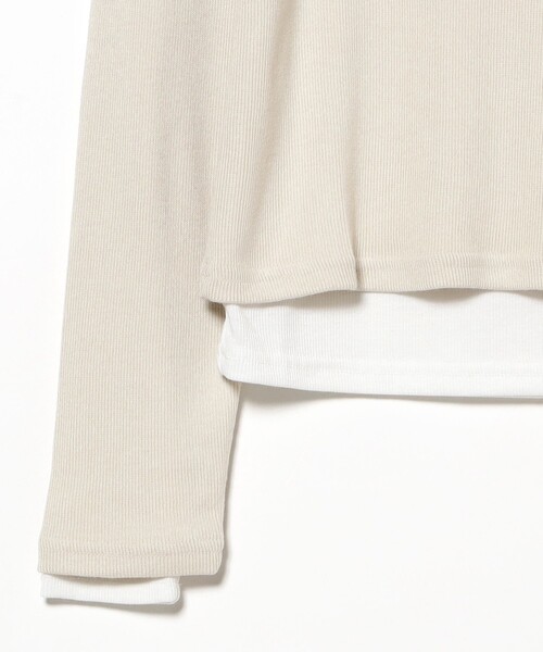 CAROLINA GLASER（カロリナ グレイサー）の「Mai / アンサンブル カットソー（Tシャツ/カットソー・レディース・グレー/ホワイト系その他5・ONE SIZE）」の11枚目の写真