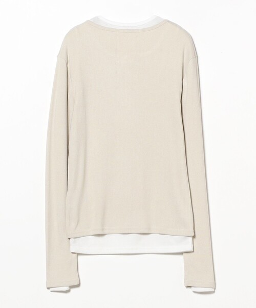 CAROLINA GLASER（カロリナ グレイサー）の「Mai / アンサンブル カットソー（Tシャツ/カットソー・レディース・グレー/ホワイト系その他5・ONE SIZE）」の12枚目の写真