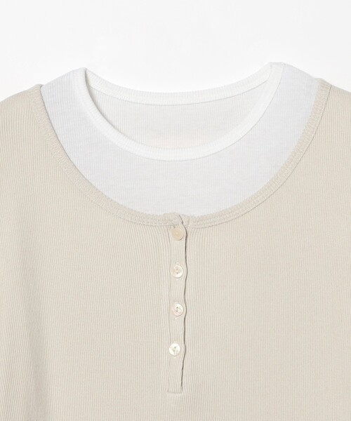 CAROLINA GLASER(カロリナ グレイサー)の「Mai / アンサンブル カットソー(Tシャツ/カットソー・レディース・ホワイト系その他5/グレー・ONE SIZE)」の21枚目の写真