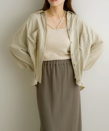 NOAHL（ノアル）の「【NOAHL】レーヨンリネンツイルとろみシャツ（シャツ/ブラウス）」