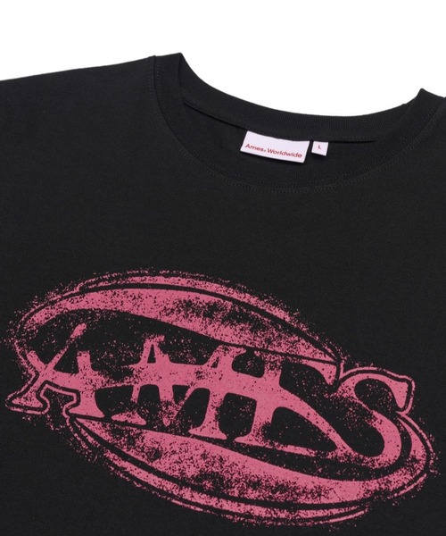 AMESWORLDWIDE（アメスワールドワイド）の「【UNISEX】AMES WORLDWIDE ／CIRCLE LOGO Ｔ（Tシャツ/カットソー・レディース・ブラック/ホワイト/ネイビー・LARGE/MEDIUM）」の8枚目の写真