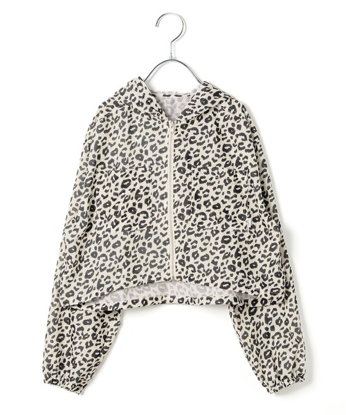 10C REPIPI(ジューシーレピピ)の「【10C REPIPI】スパンボイルZIPパーカー(パーカー・キッズ・レオパード/アイボリー/ブラック・130cm/120cm/110cm)」の15枚目の写真
