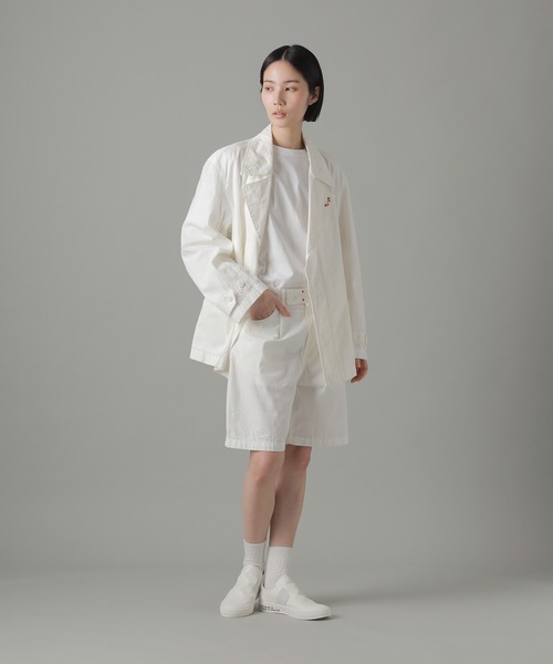 ZUCCa（ズッカ）の「(S)コットンツイル / ジャケット / (O)（テーラードジャケット・レディース・ブルー/ホワイト/ダークグレー・S size/M size）」の11枚目の写真