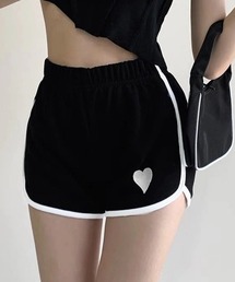 ハートポイントショートパンツ 夏服部屋着