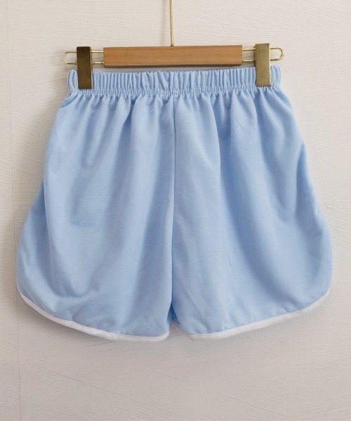 Miniministore(ミニミニストア)の「ハートポイントショートパンツ 夏服部屋着(スウェットパンツ・レディース・ブルー/グレー/ホワイト/ブラック・FREE)」の9枚目の写真