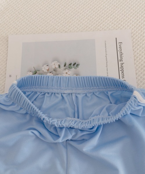 Miniministore(ミニミニストア)の「ハートポイントショートパンツ 夏服部屋着(スウェットパンツ・レディース・ブルー/グレー/ホワイト/ブラック・FREE)」の5枚目の写真