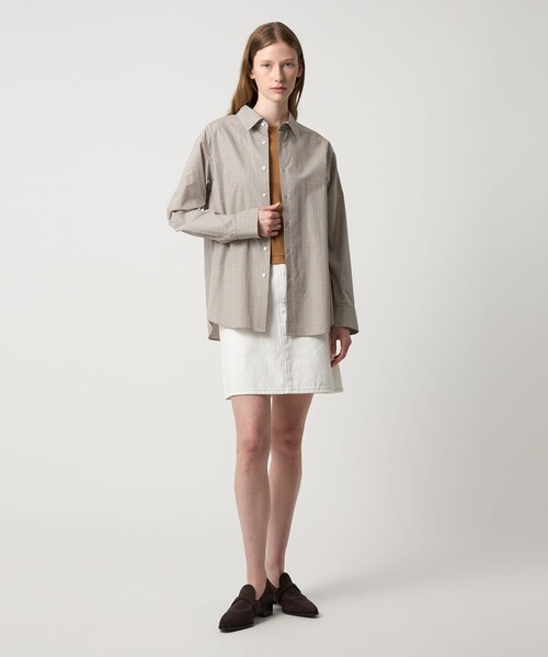 Steven Alan＞コットン チェック シャツ（シャツ/ブラウス）｜Steven