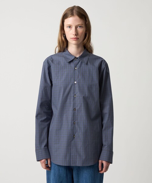 Steven Alan＞コットン チェック シャツ（シャツ/ブラウス