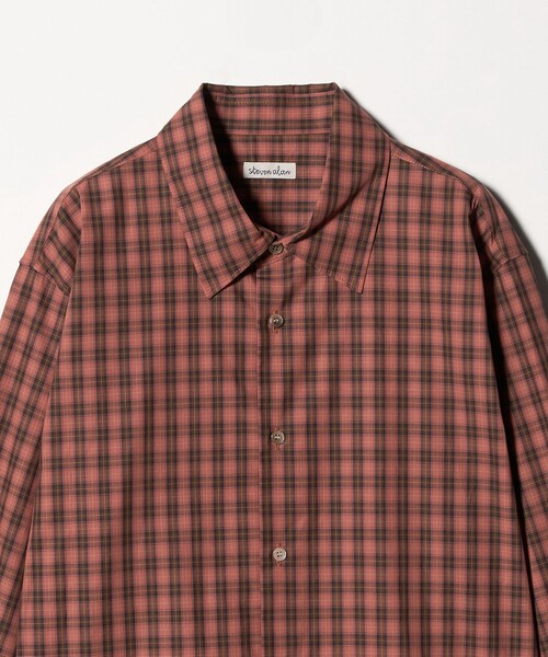 steven alan チェック柄 長袖シャツ Steven Alan＞コットン チェック シャツ（シャツ/ブラウス