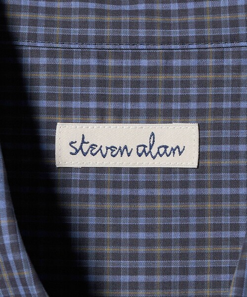 Steven Alan（スティーブンアラン）の「＜Steven Alan＞コットン チェック シャツ（シャツ/ブラウス・レディース・オフホワイト/コバルトブルー/レッド・S/M/L）」の13枚目の写真