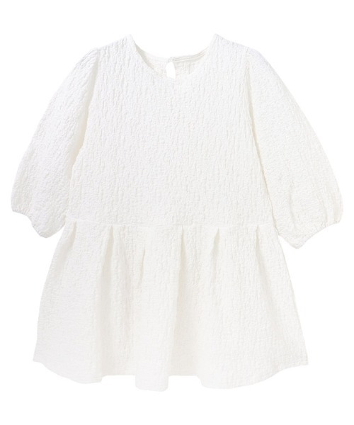 Pierrot（ピエロ）の「ふくれジャカードウエストタックトップス（Tシャツ/カットソー・レディース・ブラック/オフホワイト・L/M）」の22枚目の写真