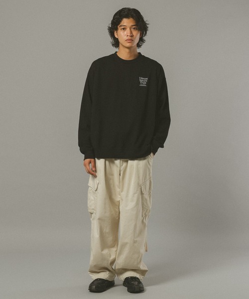 RAGEBLUE(レイジブルー)の「10s/ロゴプリントスウェットロンT(Tシャツ/カットソー・メンズ・ブラック/グリーン/ホワイト・LARGE/MEDIUM)」の20枚目の写真