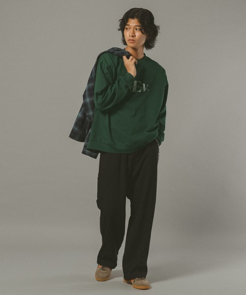 RAGEBLUE(レイジブルー)の「10s/ロゴプリントスウェットロンT(Tシャツ/カットソー・メンズ・ブラック/グリーン/ホワイト・LARGE/MEDIUM)」の15枚目の写真