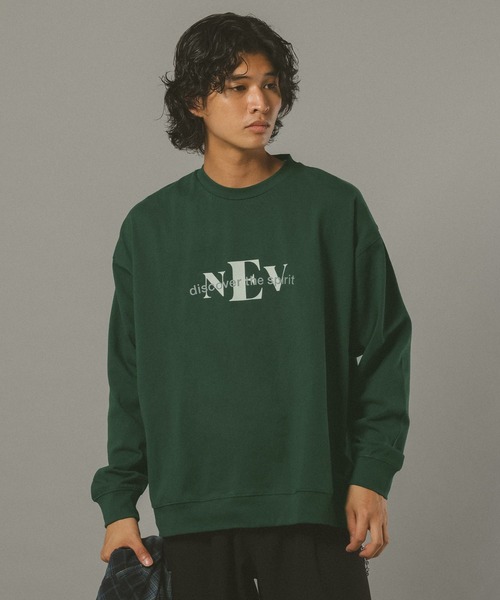 RAGEBLUE(レイジブルー)の「10s/ロゴプリントスウェットロンT(Tシャツ/カットソー・メンズ・ブラック/グリーン/ホワイト・LARGE/MEDIUM)」の16枚目の写真