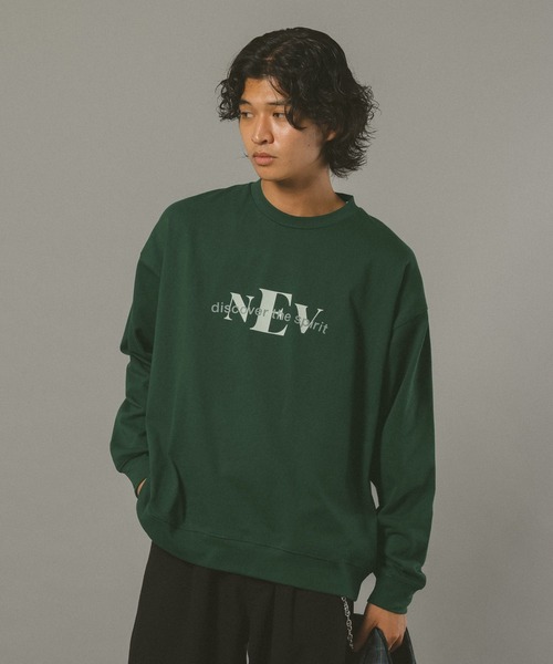 RAGEBLUE(レイジブルー)の「10s/ロゴプリントスウェットロンT(Tシャツ/カットソー・メンズ・ブラック/グリーン/ホワイト・LARGE/MEDIUM)」の17枚目の写真