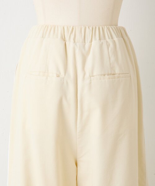 BEARDSLEY（ビアズリー）の「《15 quinze》サイドラインコーデュロイパンツ（その他パンツ・レディース・アイボリー/キャメル・FREE）」の20枚目の写真