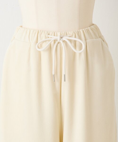 BEARDSLEY（ビアズリー）の「《15 quinze》サイドラインコーデュロイパンツ（その他パンツ・レディース・アイボリー/キャメル・FREE）」の21枚目の写真