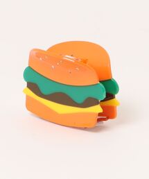 Fun & Daily | F&D : ハンバーガーアクリルヘアクリップ(バレッタ/ヘアクリップ)