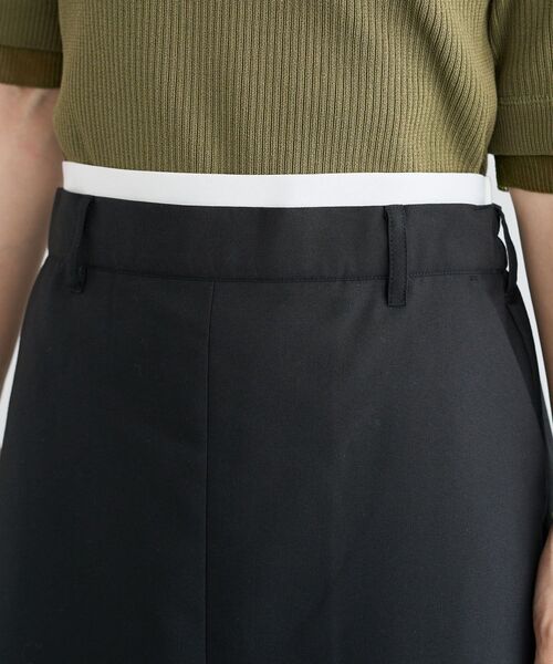 Green　Parks（グリーンパークス）の「ウエストレイヤーボックスプリーツスカート（スカート・レディース・チャコールグレー/ブラック/ブラウン・FREE）」の18枚目の写真