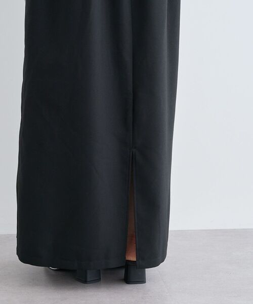 Green　Parks（グリーンパークス）の「ウエストレイヤーボックスプリーツスカート（スカート・レディース・チャコールグレー/ブラック/ブラウン・FREE）」の21枚目の写真
