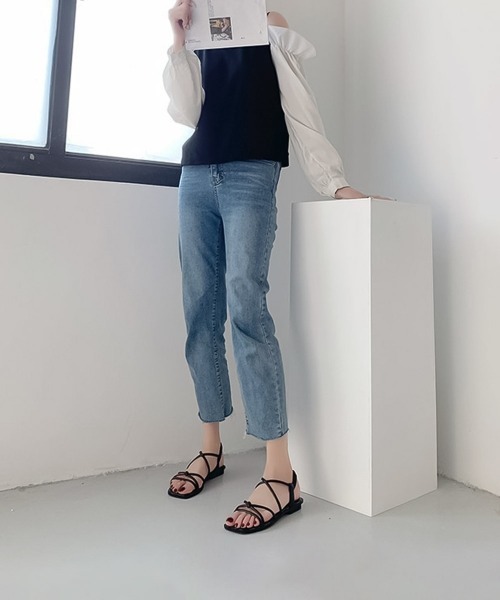 blackdia ocean(ブラックダイヤオーシャン)の「blackdia ocean ストラップサンダル(サンダル・レディース・ブラック・22.5cm/23.0cm/23.5cm/24.0cm/24.5cm/25.0cm)」の6枚目の写真