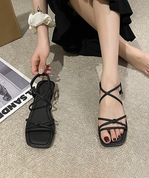 blackdia ocean(ブラックダイヤオーシャン)の「blackdia ocean ストラップサンダル(サンダル・レディース・ブラック・22.5cm/23.0cm/23.5cm/24.0cm/24.5cm/25.0cm)」の8枚目の写真