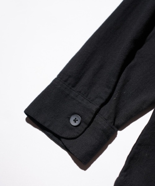 TOWNCRAFT / タウンクラフト 50S BLACK LOOP COLLAR SHIRT オープン