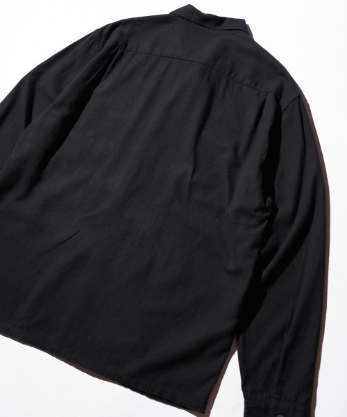 TOWNCRAFT / タウンクラフト 50S BLACK LOOP COLLAR SHIRT オープン