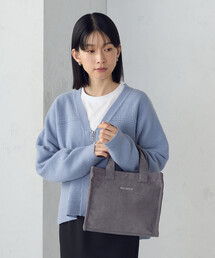 コットンキャンバス ショッパートート ショルダーバッグ コーデュロイ コットンキャンバス ショッパートート ショルダーバッグ
