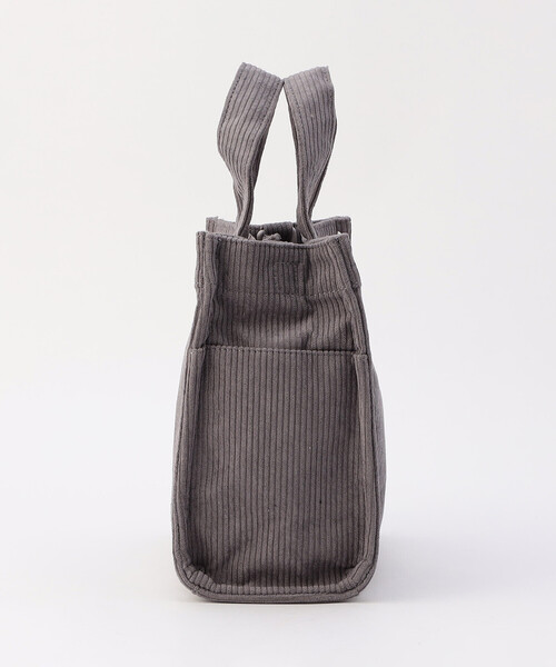 MONO　COMME CA（モノコムサ）の「コーデュロイミニトート（トートバッグ・レディース・ブルー/チャコール/キャメル/ブラック・FREE）」の6枚目の写真