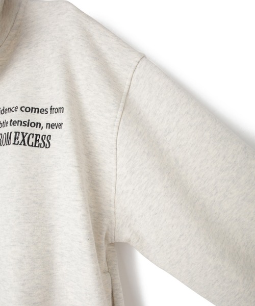 サステナブル】ハーフジップスウェット（スウェット）｜ADAM ET