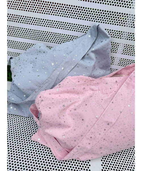 WC（ダブル シー）の「《秋冬新作★》星柄トートバッグ（トートバッグ・レディース・サックスブルー/ピンク・FREE）」の12枚目の写真
