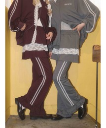 WC（ダブル シー）の「《セットアップ対応◎》スカートレイヤードトラックパンツ（その他パンツ）」