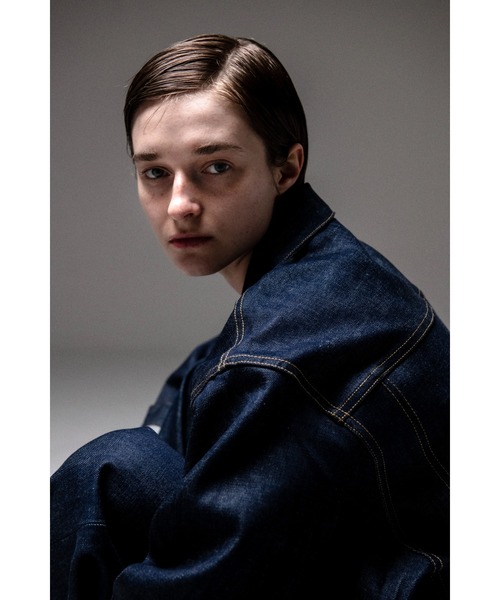 PENNEYS(ぺニーズ)の「PENNEY'S FOREMOST / ペニーズフォアモスト PLEATS JACKET 1ST RIGID リジッドデニム デニムジャケット(デニムジャケット・メンズ・インディゴブルー・44/42)」の9枚目の写真
