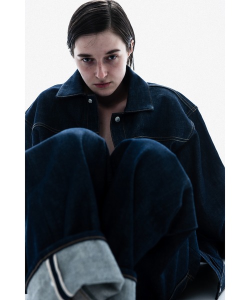 PENNEYS(ぺニーズ)の「PENNEY'S FOREMOST / ペニーズフォアモスト PLEATS JACKET 1ST RIGID リジッドデニム デニムジャケット(デニムジャケット・メンズ・インディゴブルー・44/42)」の10枚目の写真