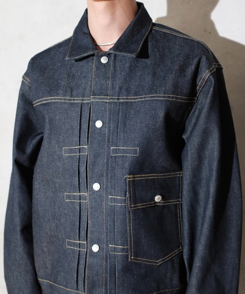 セール】PENNEY'S FOREMOST / ペニーズフォアモスト PLEATS JACKET 1ST