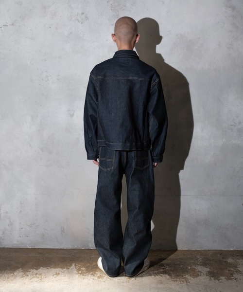 【PENNEY'S FOREMOST】ペニーズ プリーツジャケット リジッド セール】PENNEY'S FOREMOST / ペニーズフォアモスト PLEATS JACKET 1ST