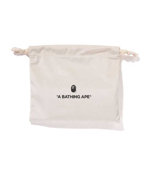 BAPE 型押しレザー ABCカモ ケース☆新品・未使用 ABC CAMO MINI ZIPPED WALLET（財布）｜A BATHING APE（ア