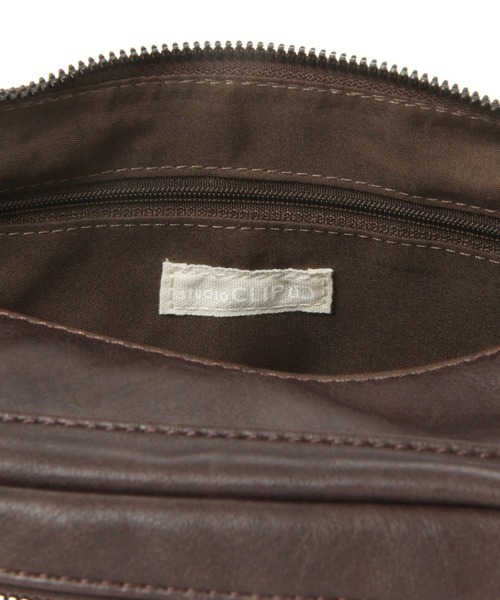studio CLIP（スタディオクリップ）の「フロントポケットショルダーバッグ（ショルダーバッグ・レディース・ブラック/アイボリー/ブラウン・FREE）」の20枚目の写真