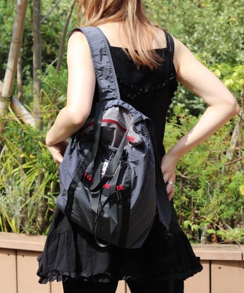 美品　CARIBOU MOUNTAINEERING 2WAYパックトート 追加6【CARIBOU MOUNTAINEERING】ライトウェイトパックトート / バック