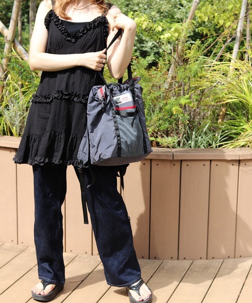 Caribou（カリブー）の「【CARIBOU MOUNTAINEERING/カリブーマウンテニアリング】2WAY/トートバッグ/リュック/バッグパック/A4サイズ収納可能【WEB限定】（トートバッグ・レディース・ベージュ/グレー・FREE）」の6枚目の写真