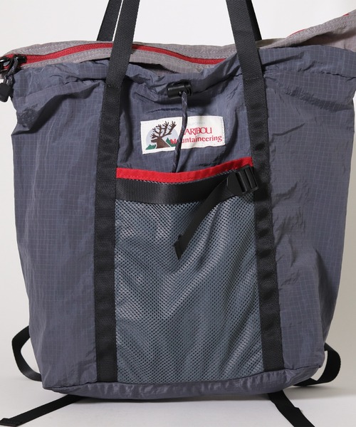 Caribou（カリブー）の「【CARIBOU MOUNTAINEERING/カリブーマウンテニアリング】2WAY/トートバッグ/リュック/バッグパック/A4サイズ収納可能【WEB限定】（トートバッグ・レディース・ベージュ/グレー・FREE）」の15枚目の写真