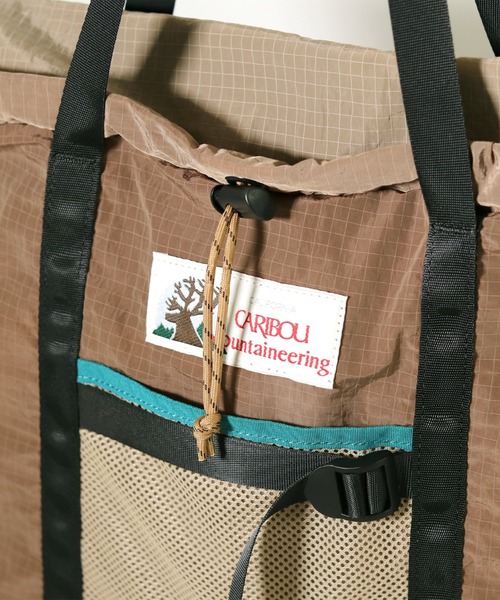 Caribou（カリブー）の「【CARIBOU MOUNTAINEERING/カリブーマウンテニアリング】2WAY/トートバッグ/リュック/バッグパック/A4サイズ収納可能【WEB限定】（トートバッグ・レディース・ベージュ/グレー・FREE）」の19枚目の写真
