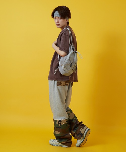 improves（インプローブス）の「ユーティリティ メッシュ ポケット ナップサック（バックパック/リュック・メンズ・ブラック/グレー・FREE）」の9枚目の写真