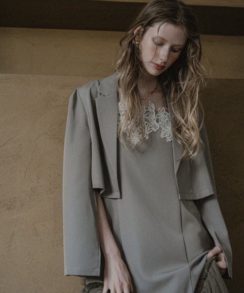 Layered tulle dress（ドレス）｜et.UNiVER（エトユニベール）の